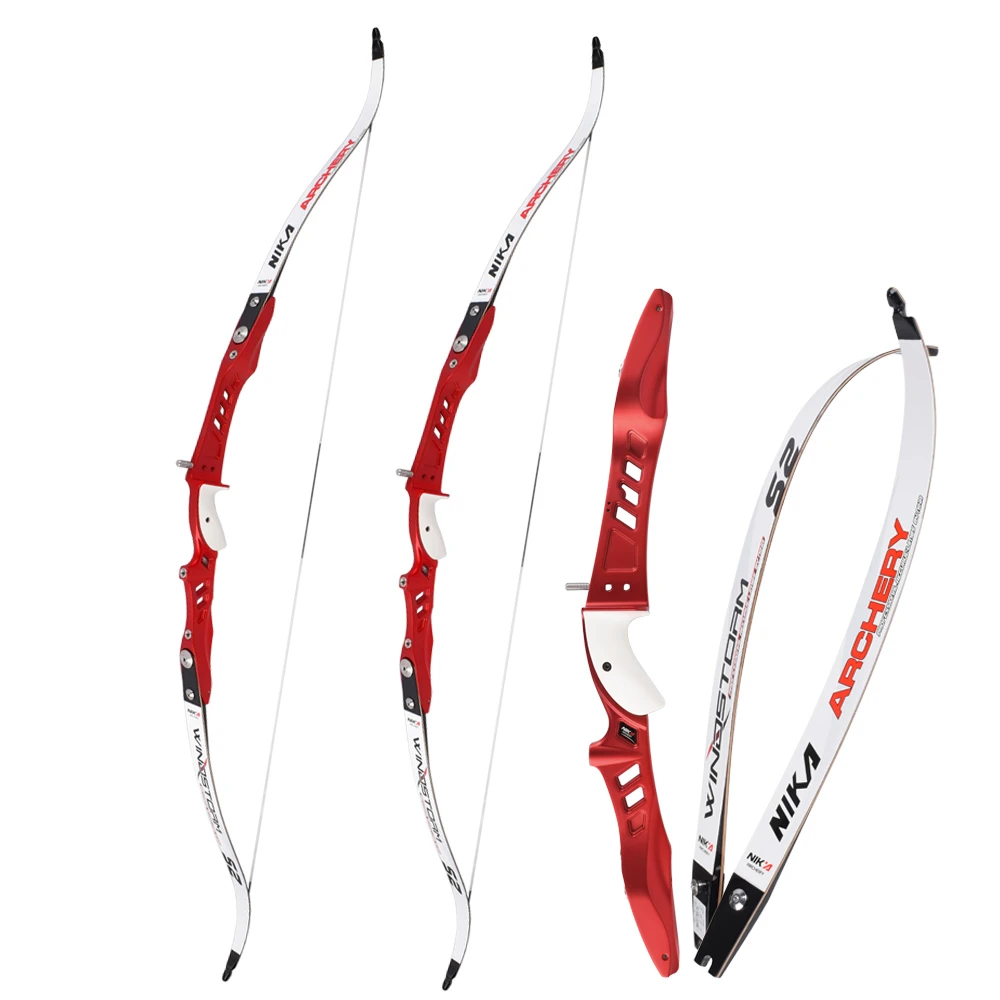 Nika Series High Quality Archery Recurve Bow Hunting ILF Riser Limbs Bow Recurve
