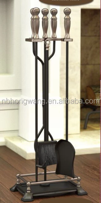 Ningbo factory fireplace tool set/fireplace accessory