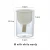 Import Nordic style Automatic watering white vases ceramic vases for home decor from China