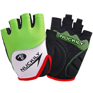 Nuckily whosale mtb gloves half finger professional bike MTB racing gloves
