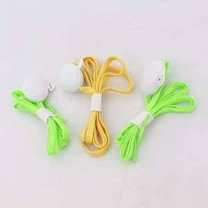 Nylon LED Shoelaces, Flashing Light-up Led Shoelace with battery