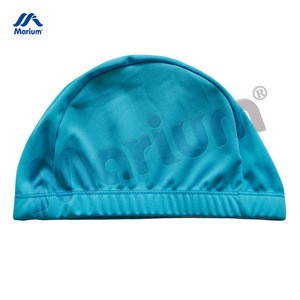 ODM Polyester Swimming Cap Adult Swim Caps Long Hair Dry Swims Hat