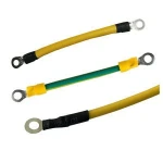 OEM 2.5mm round wire assembly 3.2 ring type terminal ground wire