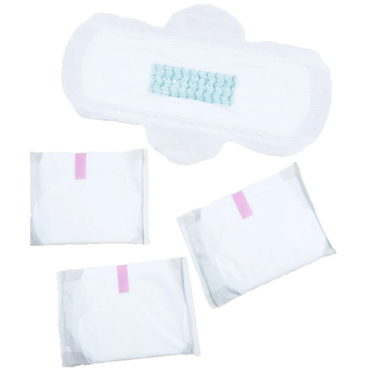 OEM Disposable Cotton Sanitary Pads Customized Super Absorption 500ml Anion Sanitary Napkin