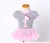 OEM factory baby girl clothing birthday party dress with headband