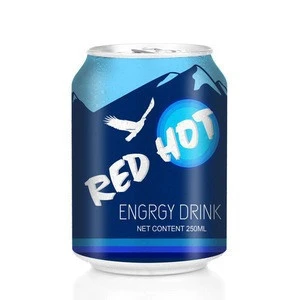 OEM own brand energy drink 250ml can from Tan Do Beverage company in Vietnam