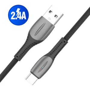 OEM usb cable micro fast charging zinc alloy 3A nylon braided 1m 2m 3m customized usb cable data
