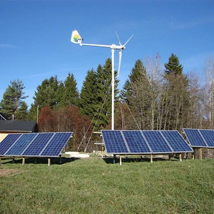 Off grid 1kw 2kw 3kw 4kw 5kw 10kw home wind solar hybrid power supply system