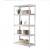 Import office shelf whole steel Multifunctional 3 4 5 layers kitchen open storage rack for living room home kitchen cabinets from China