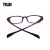 Import One dollar hot sale purple CE wholesale japanese leather frame reading glasses from China