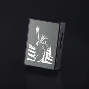OP-004 Onuoss 20pcs Pack Of Cigarette Case With Built-in Lighter