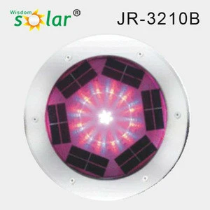 Outdoor CE RGB color changing Lamp LED solar underground solar pavement light