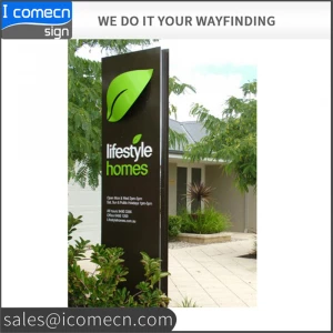 Outdoor display sign for car advertising display sign big outdoor auto totem signage
