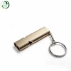 Outdoor Football Referee Whistle Emergency Military High-frequency Aluminum Alloy Life-saving Mouth Whistle