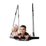 Outdoor Patio Swing Bed- Safety rated to 600 lb, 39 inch diameter, Adjustable hanging ropes