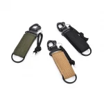 Outdoor products beak buckle webbing hanging buckle carabiner tactical belt hanging keychain hook