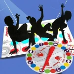 Outdoor Sports Toys Board Games Floor Games Board Games  Twisting Body Interactive Group Party Picnic Fun Twister Moves Game