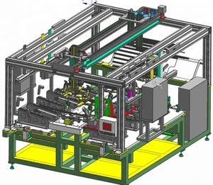Outer beltline molding automation punching production line