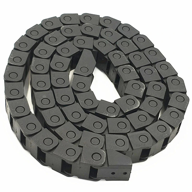 Overseas warehouse Ru ES 1pcs 10mm*10mm CNC Plastic cable drag chains TP10*10 cable carrier Towline for CNC Router Machine Tools