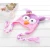 Import owl animal hat pink color crochet knitting leg warmers for kids from China