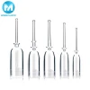 Packing clear transparent plastic material essential oil dropper bottles 3ml