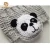 Import Panda knit headband animal hand knitted ear warmer children ear muff winter earmuff from China