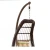 Import Patio Garden Rattan Hanging Chair Swing With Stand Indoor Outdoor Furnitures from China