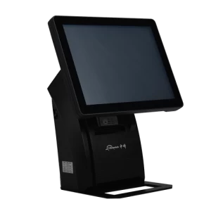 pc stations touch screen pos terminal for Restaurant salon barbershop apartment Petrol Station by zonerich