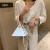 Import Personality Women Drawstring Portable Triangle Bag Designer Pyramid Shaped Crossbody Bag New Fashion PU Leather Handbag Clutches from China