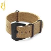 Personalized  leather pure color accessories mens watch strap bands