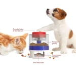 Pet Slow Feeder Puzzle Interactive Toys Cats Dogs Food Puzzle Feeder For Iq Training Mental Enrichment
