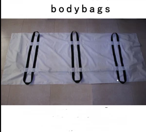 PEVA Disposable Body Bag with handles Cadaver Bag with Zipper
