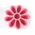 Pink Flower Shape Silicone Cake Bread Pie Molds Baking Tools