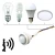 Import PIR  Light Motion Sensor Infrared Human Induction Lamp Switch  day night indoor light motion sensor switch from China