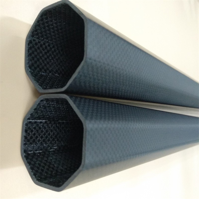 Plain/Matte Glossy Surface 3k Carbon Fiber Octagonal Tube Carbon Fiber Octagonal Tube