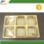 Import plastic packaging bread cake snack chocolate macarons PET PP food blister tray from China