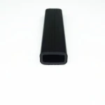 Plastic pipe Vacuum cleaner tube black semihard PVC hose