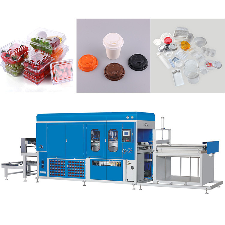 Buy Plastic Take Away Food Box Vacuum Forming Making Machine from ...