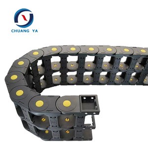 Plastic towline for CNC machine drag energy cable carriers chains