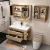 Import Plywood Bath Furniture Ceramic Wash Basin Mirror Bathroom Cabinet Combo Bathroom Vanity from China