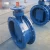 Import Pneumatic operated flanged flexible butterfly valve with high quality gas and oil medium from China