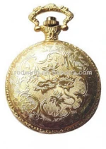 Pocket Watch with Horse Design