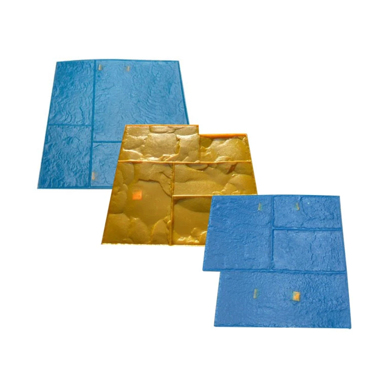 Polyurethane Stamped Concrete Wall Tool Stamping Molds for Concrete Imprint Stamp Moulds