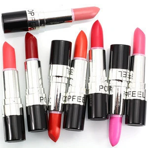 Popfeel Matte Velvet Lipstick Long Wear Waterproof Kiss Proof Cosmetic Beauty Makeup balm Long Lasting lip stick Red Rouge batom