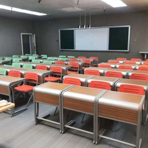 Popular smart Classroom aluminum alloy school desk furniture