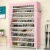 Import Portable 10 Tiers 16mm Steel Pipe Home Fabric Shoes Rack Shelf  Shoe Storage Closet Furniture Organizer Cabinet from China
