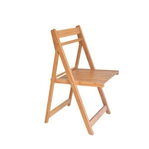 Portable bamboo folding chair, garden furniture wholesale bamboo folding chair