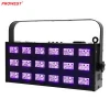Portable UV Light DMX512 18pcs 3W UV LED Strobe Disco lights For Home Party Night Bar DJ LED Stage Light