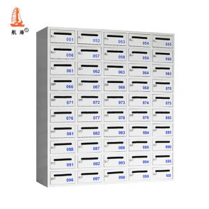 Post Parcel Mailbox Delivery Electronic Locker letter box outdoor Wall Mounted Steel mailbox with lock