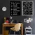 Import PP 90cm*2m Self-adhesive Black Chalkboard, Educational decal vinyl Blackboard wall stickers from China